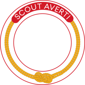 Badge anneau scout averti