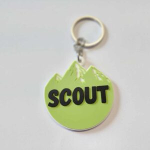 Porte-clefs Scout en acrylique
