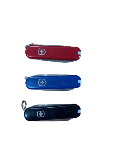 Petit couteau suisse usagé