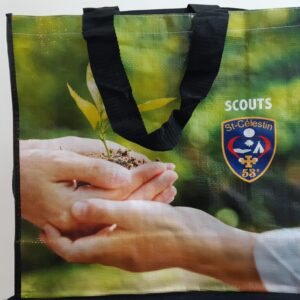 Sac réutilisable scout