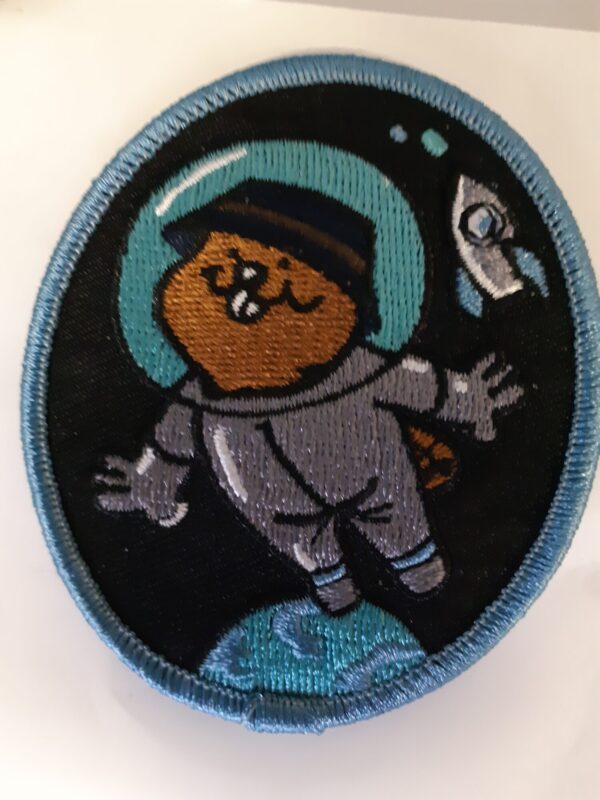 Badge de camp CASTOR ASTRONAUTE