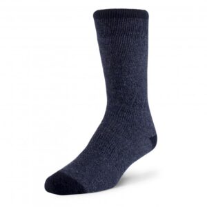 Bas de laine 60% bleu de Duray