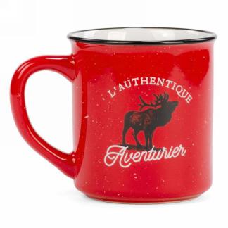 Tasse en céramique "L'authentique aventurier"