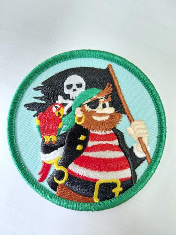 Badge aventure pirate