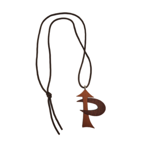Pendentif en bois PIONNIER