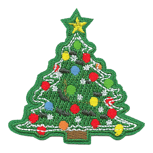 Badge sapin de noël