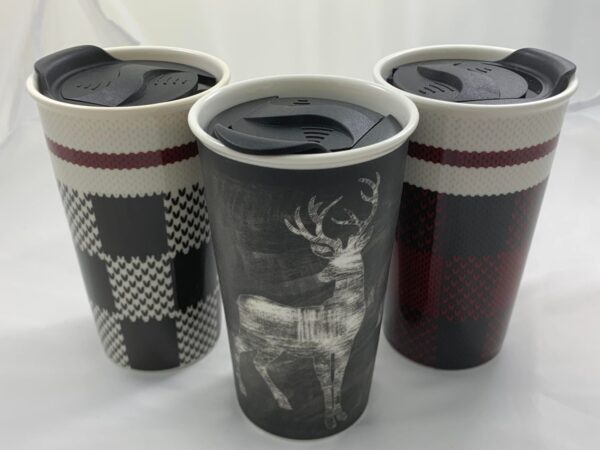 Tasse de voyage en porcelaine Safdie & Co