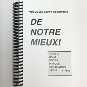 Livre DE NOTRE MIEUX