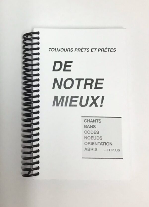 Livre DE NOTRE MIEUX