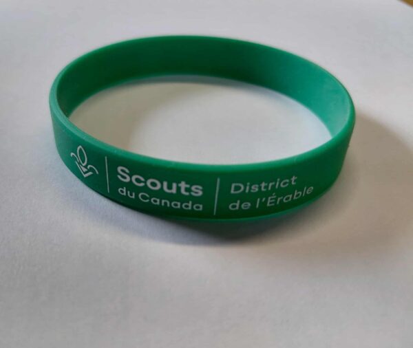 Bracelets en silicone district de l'Éralbe