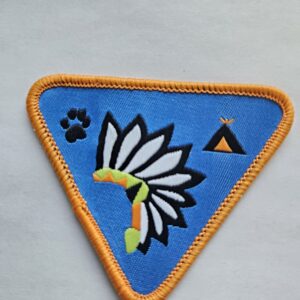 Badge de camp premières nations triangle