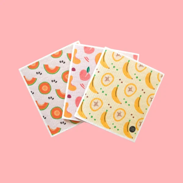 Essuie-tout réutilisable paquet de 3 de Maemae