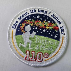 Badge du 110e anniversaire du scoutisme