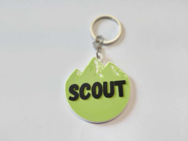 Porte-clefs Scout en acrylique
