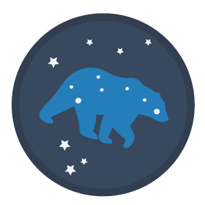 Badge de camp ASTRONOMIE