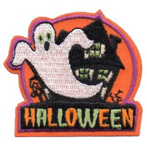 Badge Halloween fantôme