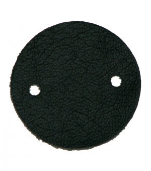 Cuir Rond Noir