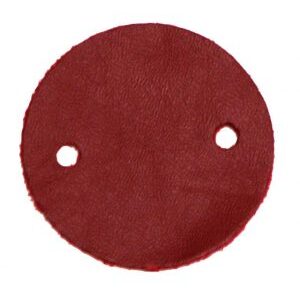 Cuir rond Rouge