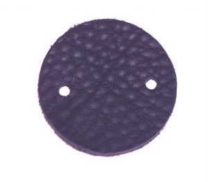 Cuir rond Violet