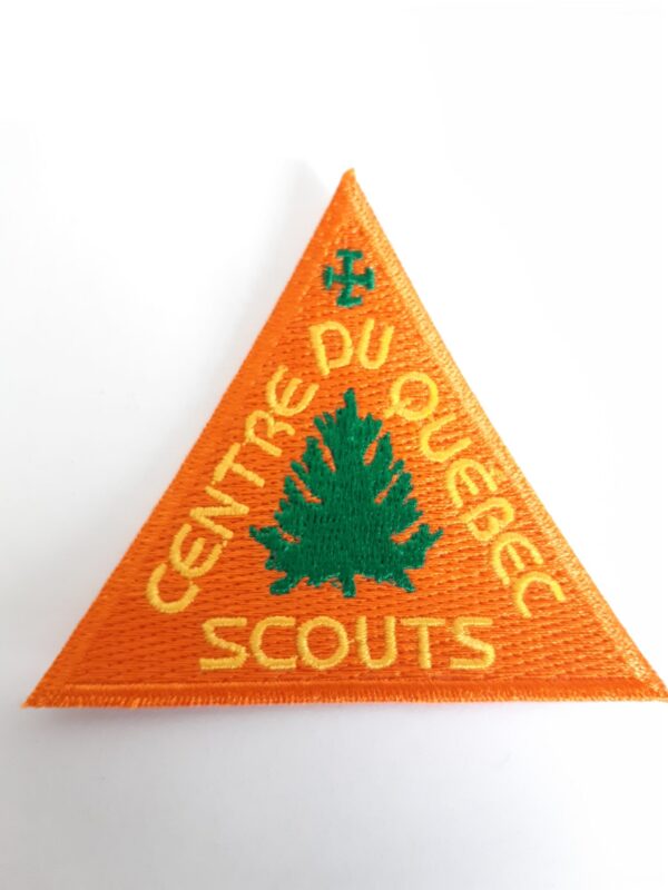 Badge de camp scouts centre du Québec