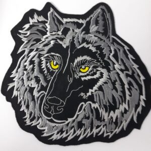 Badge GROSSE TÊTE DE LOUP