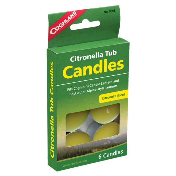 Bougies rondes à la citronnelle Coghlan's