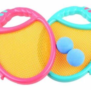 Jeu de raquettes de tennis ronde