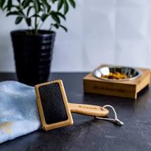 Brosse pour animal Ola Bamboo