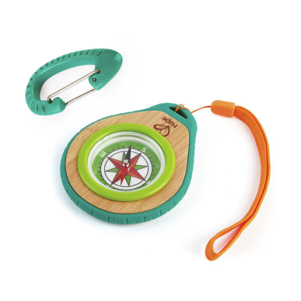 Ensemble boussole et mousqueton pour enfant de Hape
