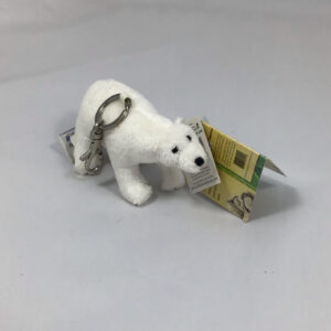 Porte-clé toutou OURS POLAIRE The stuffed animal house