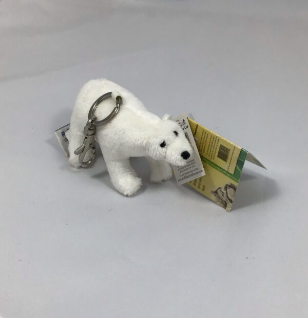 Porte-clé toutou OURS POLAIRE The stuffed animal house