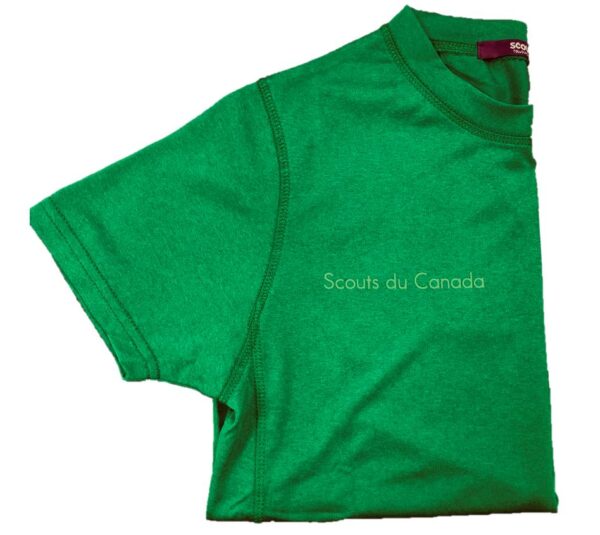 T-Shirt vert jeune style sportif