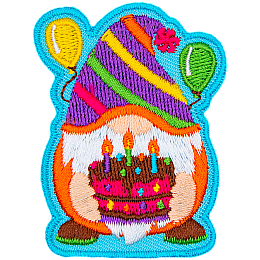 Badge gnome anniversaire