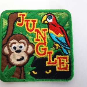 Badge de camp jungle