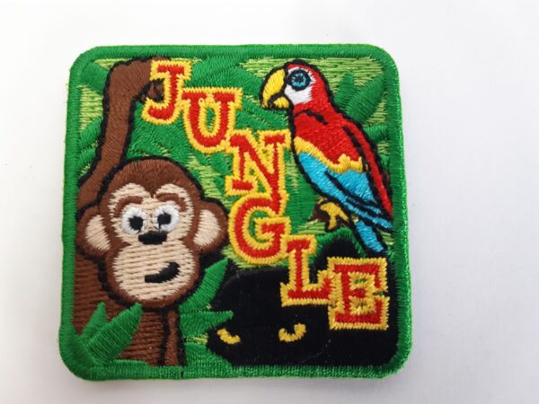 Badge de camp jungle