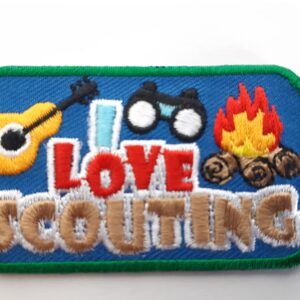 Badge de camp j'aime le scoutisme