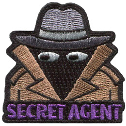 Badge de camp agent secret
