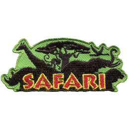 Badge de camp Safari