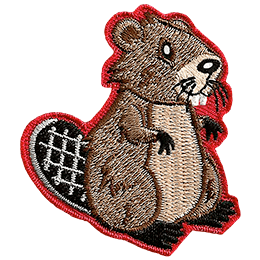 Badge de camp castor