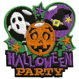 Badge Halloween party