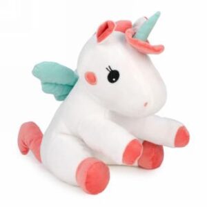 Toutou licorne vert et blanc de attitudes import