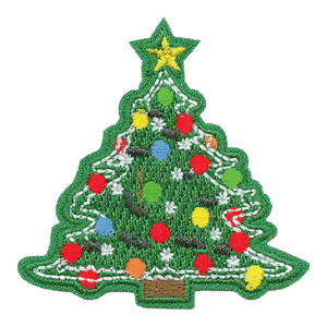 Badge sapin de noël