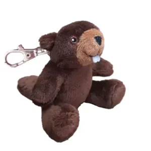 Toutou porte-clef castor de Stuffed animal house