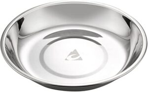 Assiette en acier inoxydable Chinook