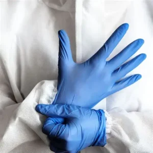 Gants en nitrile à usage unique