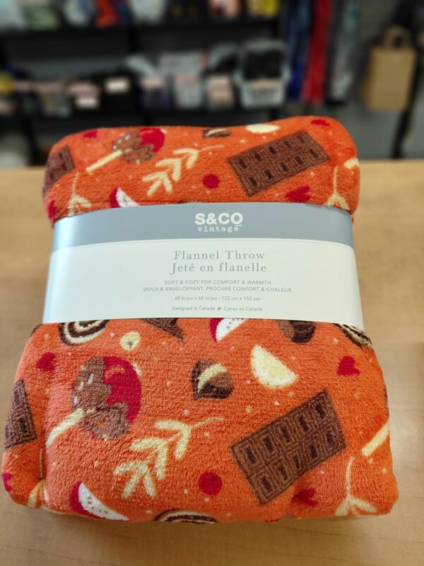 Couverture en flanelle avec motifs